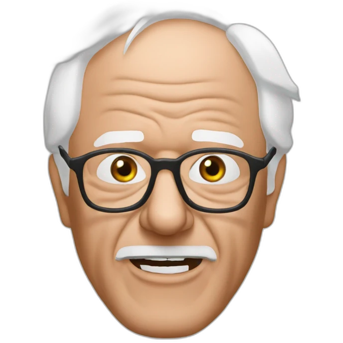 bernie sanders mouth mask emoji