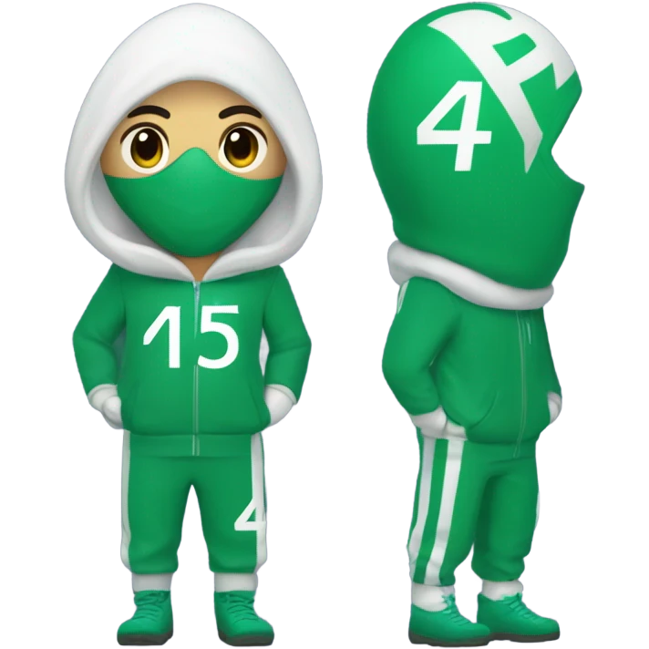 Squid game player 456 emoji