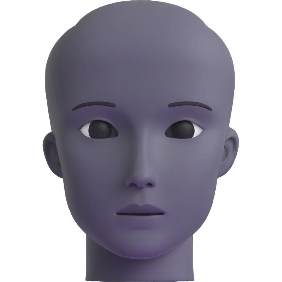 grey human silhouette frontal view with no facial features, no face, no eyes, no nose, no mouth, simple outline emoji