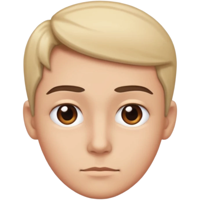 side eye with slightly turned head emoji
