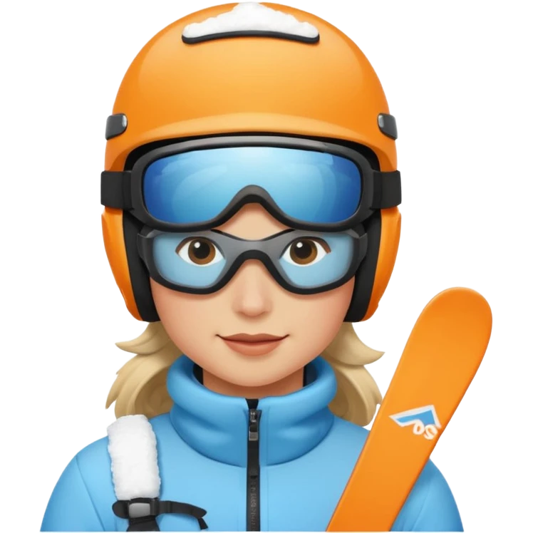 skiing emoji