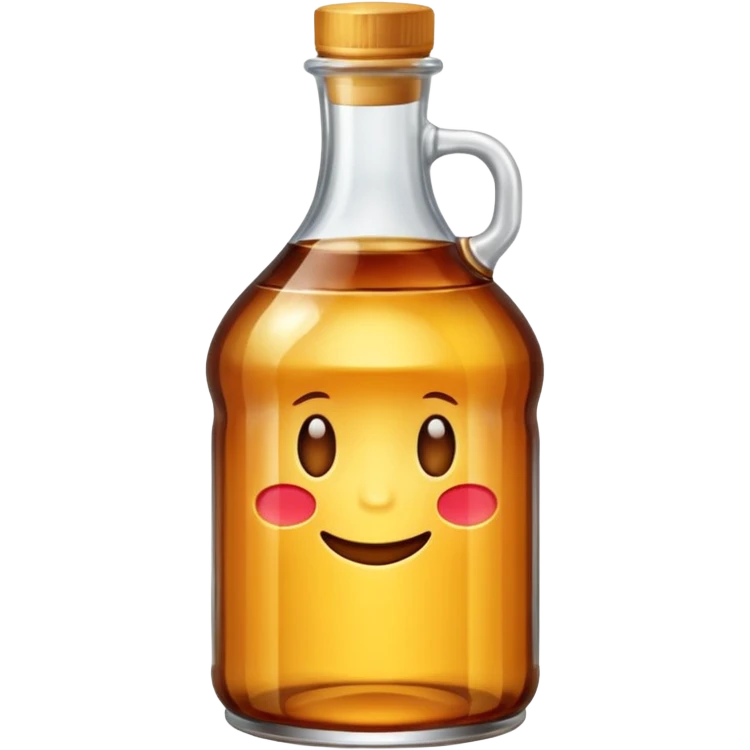 en botella y debe decir syrup simple emoji