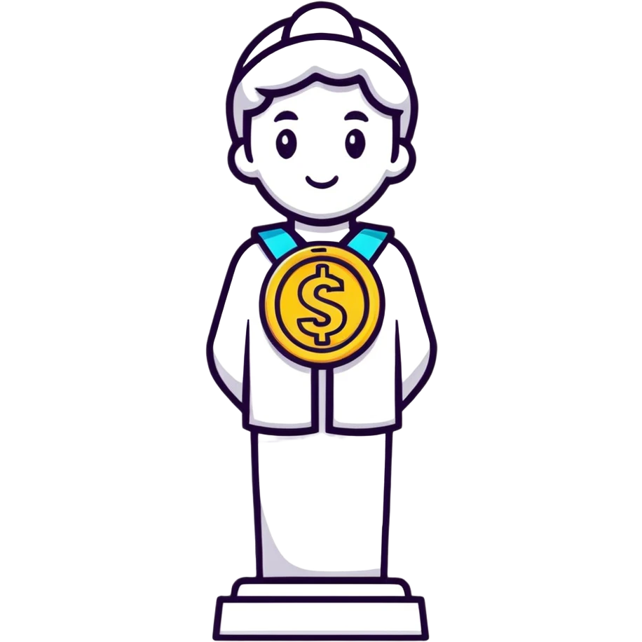 Statue medal emoji