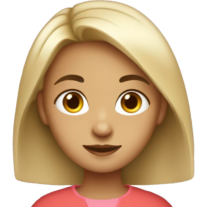 e girl playing rus emoji