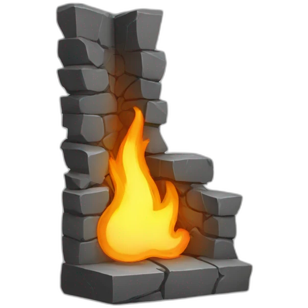 broken hearth emoji