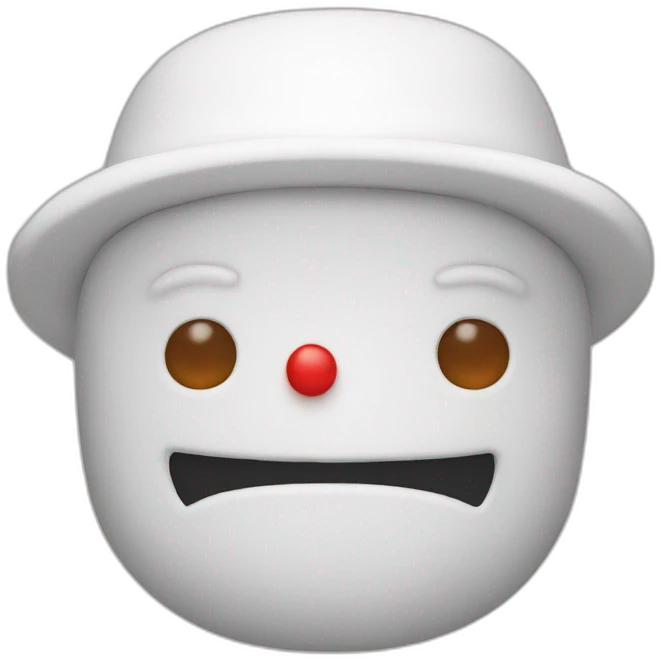 Bonhomme bouge relever emoji