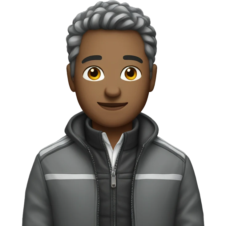 grey skin with F1 jacket emoji