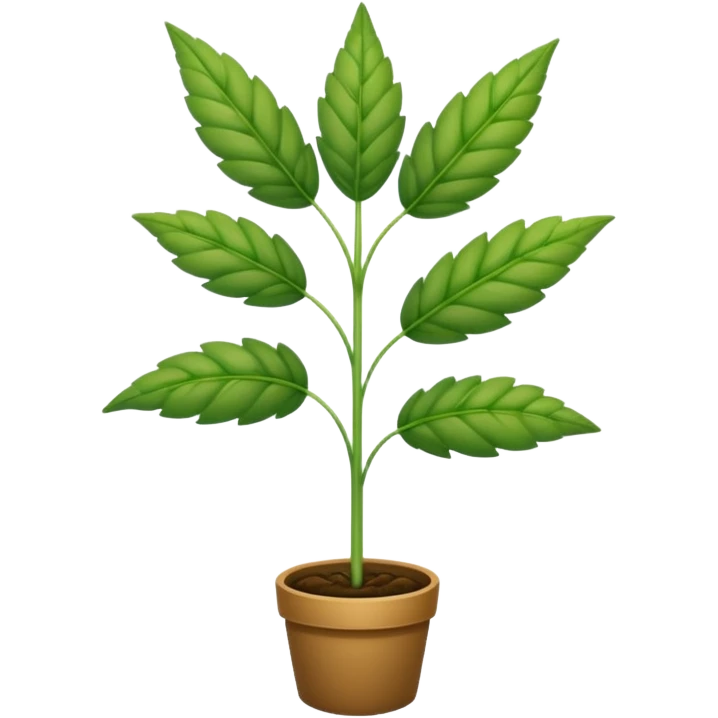 Weed plant emoji