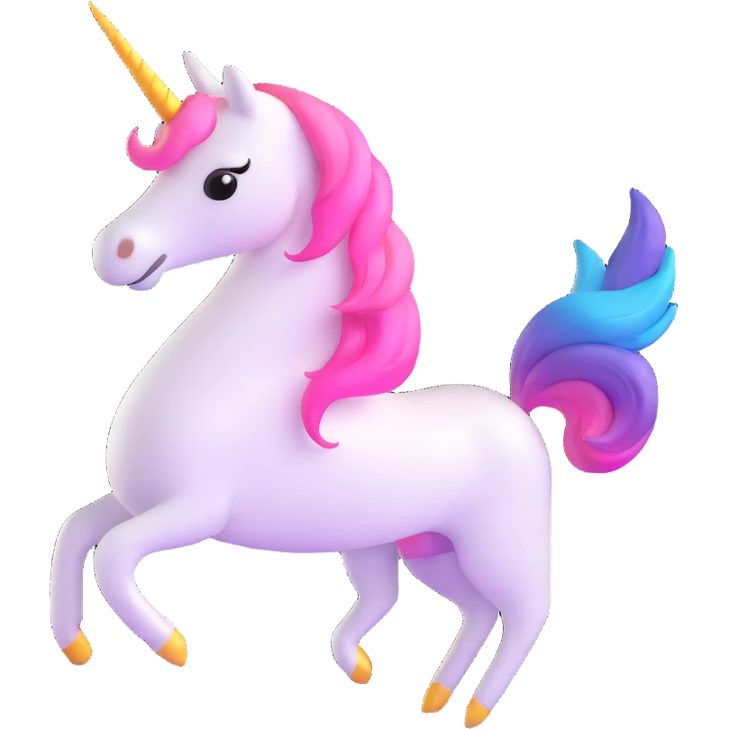 unicorn emoji