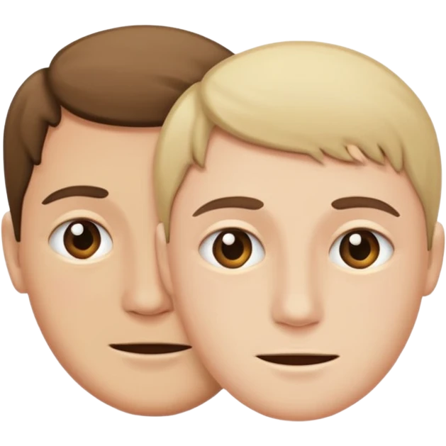 two face emoji