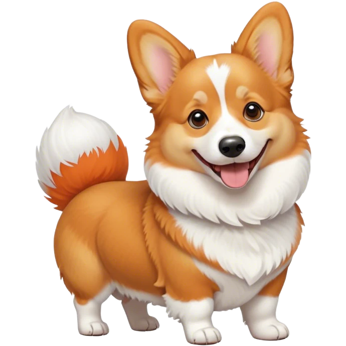 Corgi dog emoji