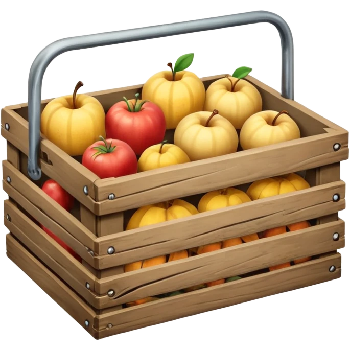 The food crate emoji