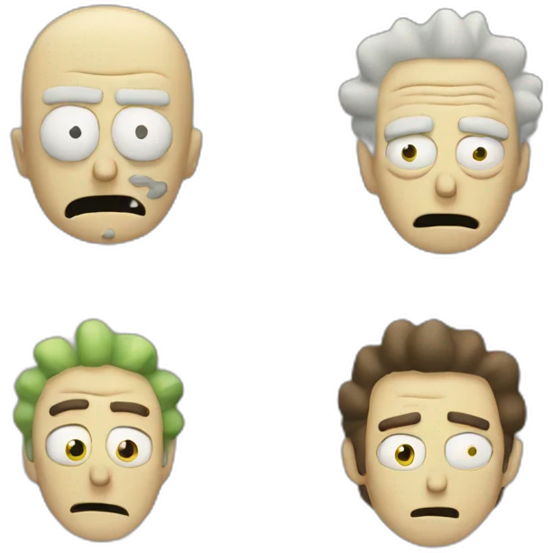 rick and morty emoji