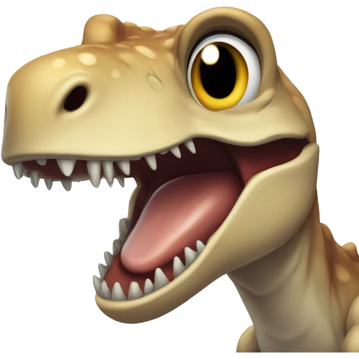 dino crying emoji