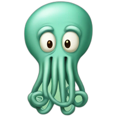 Squidward Tentacles emoji
