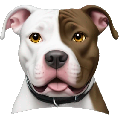Pitbull staffordshire driving Mercedes  emoji