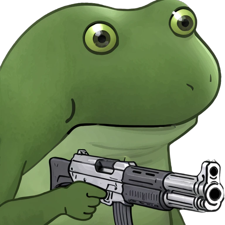 shortened Kalashnikov emoji