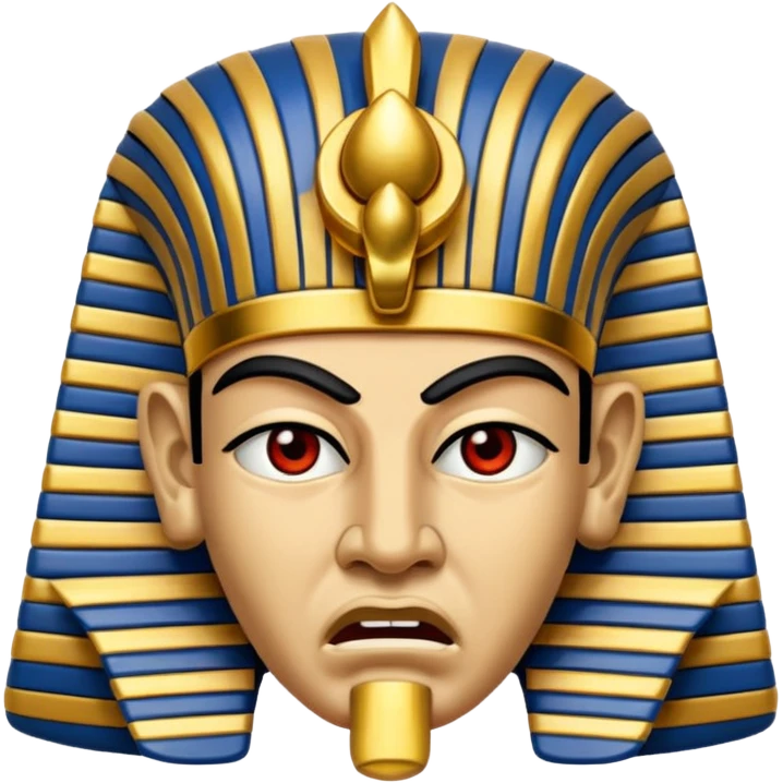 angry pharao emoji