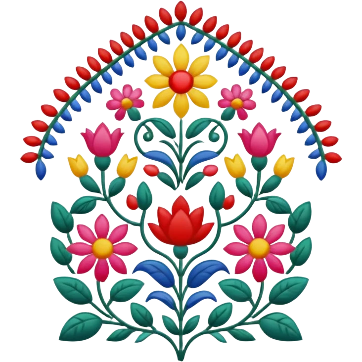 Ukrainian embroidery  emoji