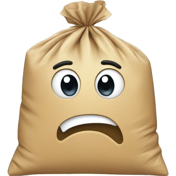 Plastic bag emoji