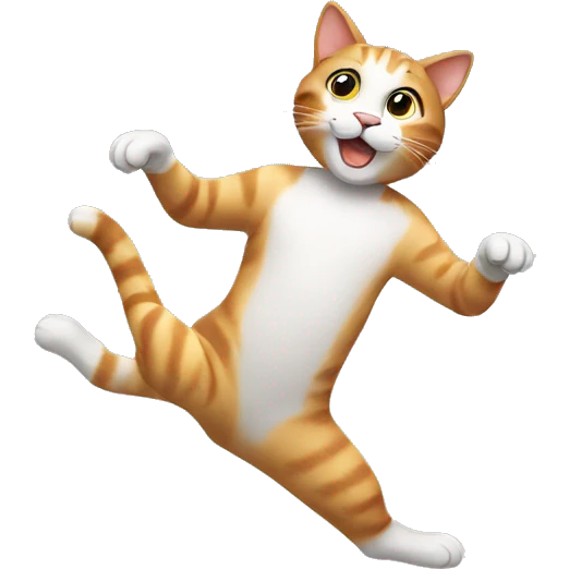 Cat dancing  emoji