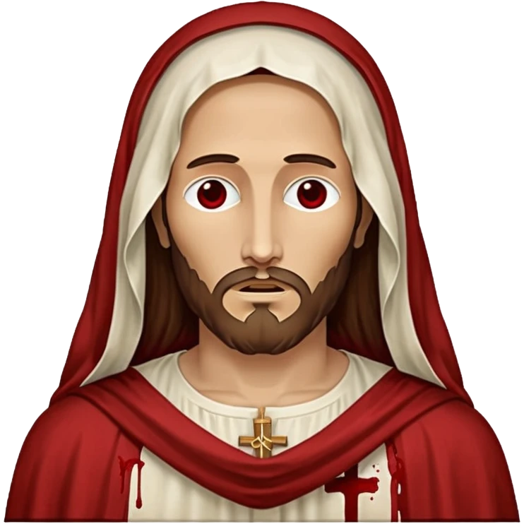 The burial shroud of jesus emoji