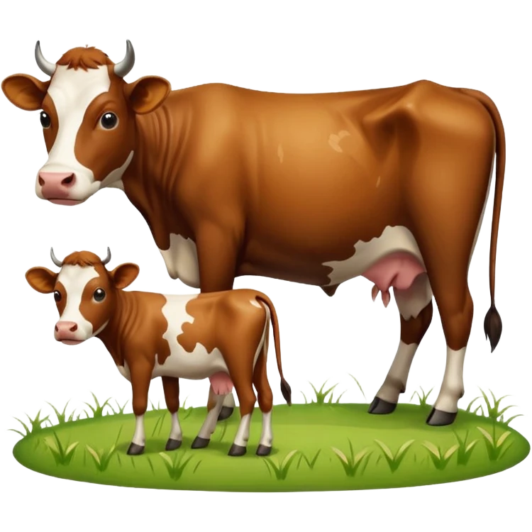Herd of cows emoji