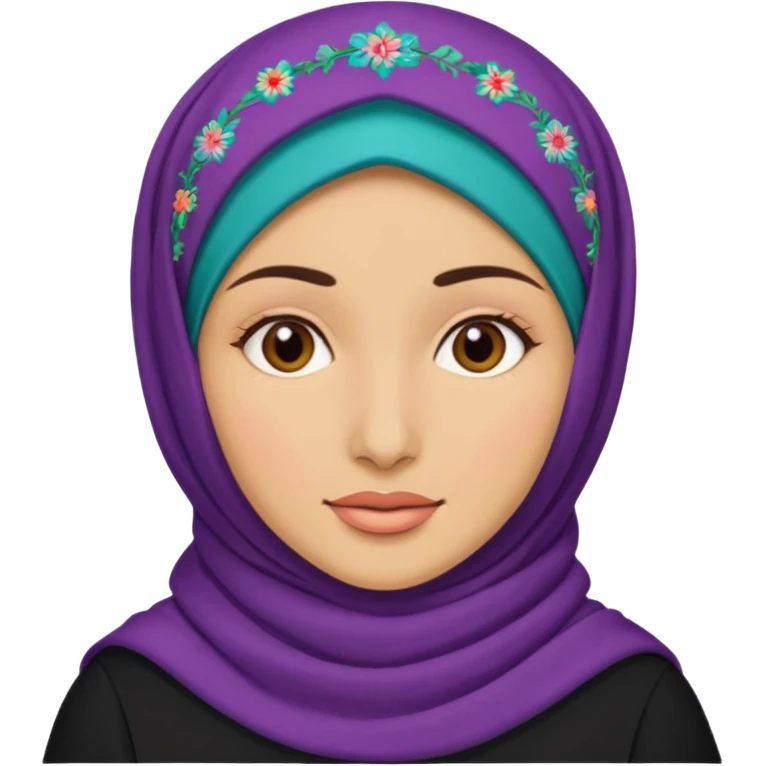 change the hijab emoji