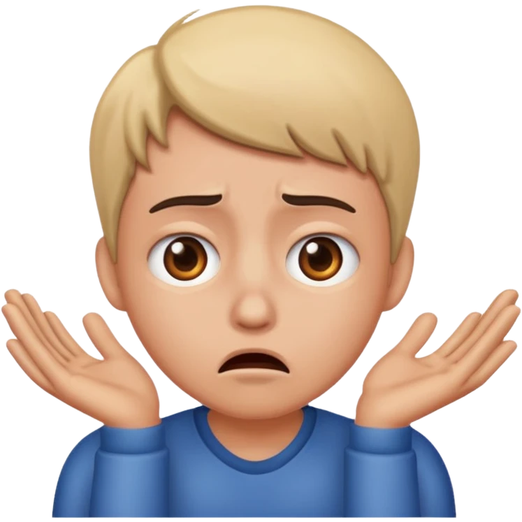 i'm scared emoji