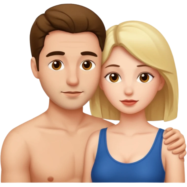 A man doing sex with her girl friend  emoji