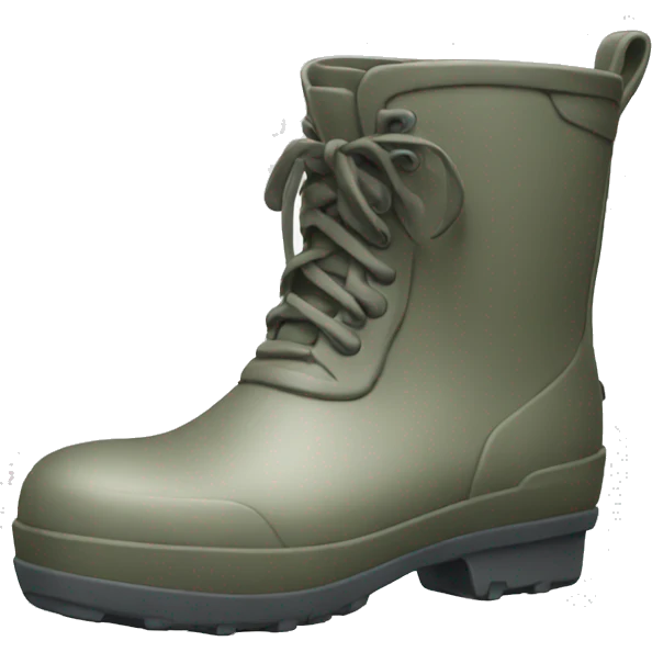 Rainboot emoji