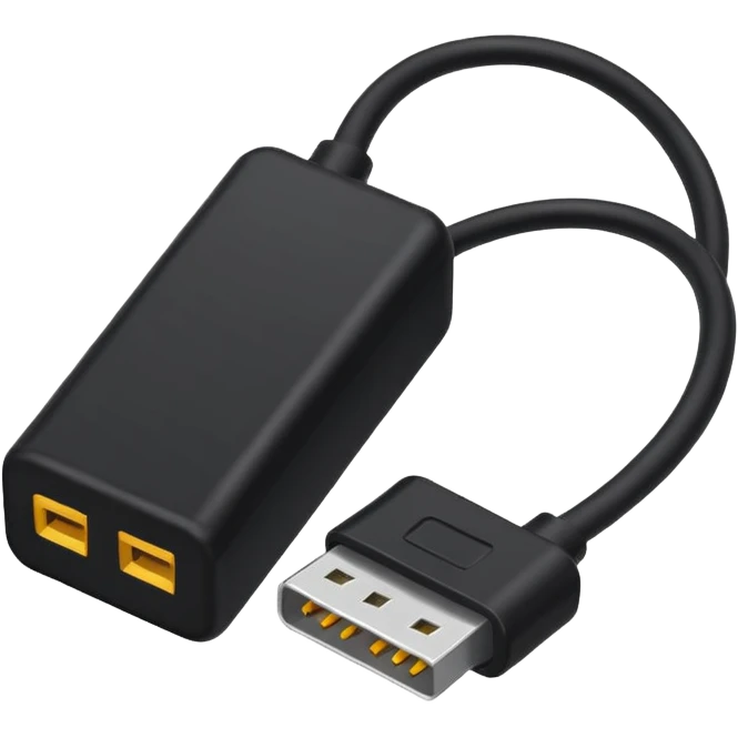 Plastic rectangular cable  emoji
