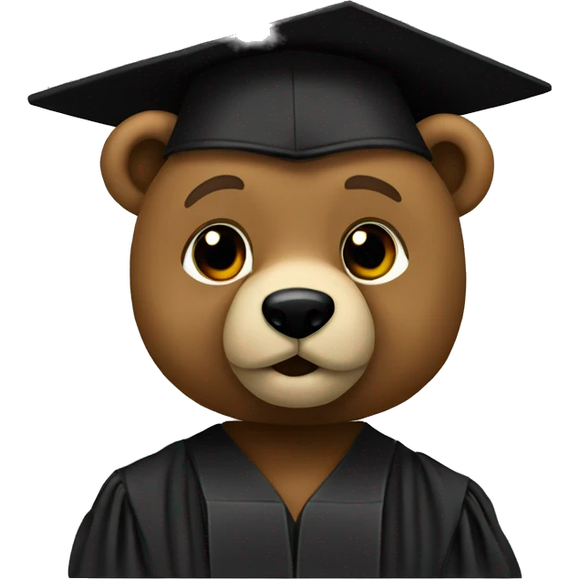 Kanye graduation bear emoji