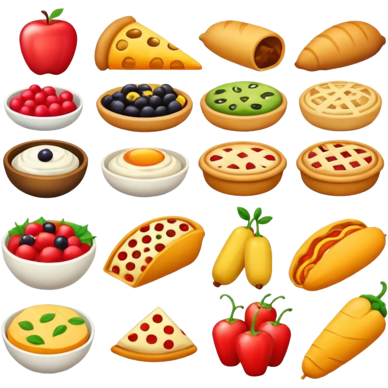  Еда emoji