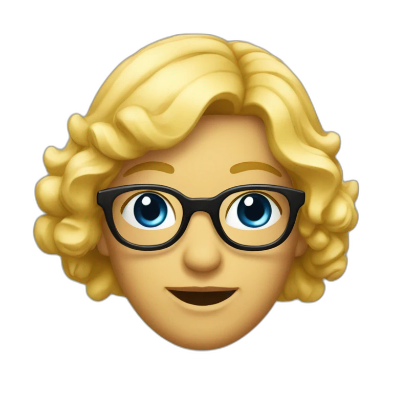 Une quequette à lunette emoji