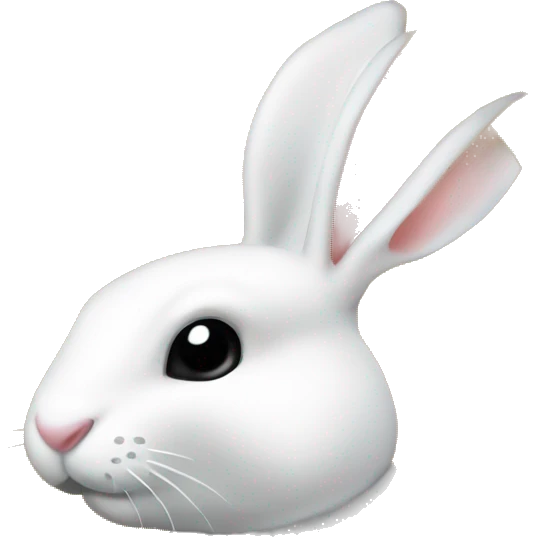 gold coin, white rabbite on coin  emoji