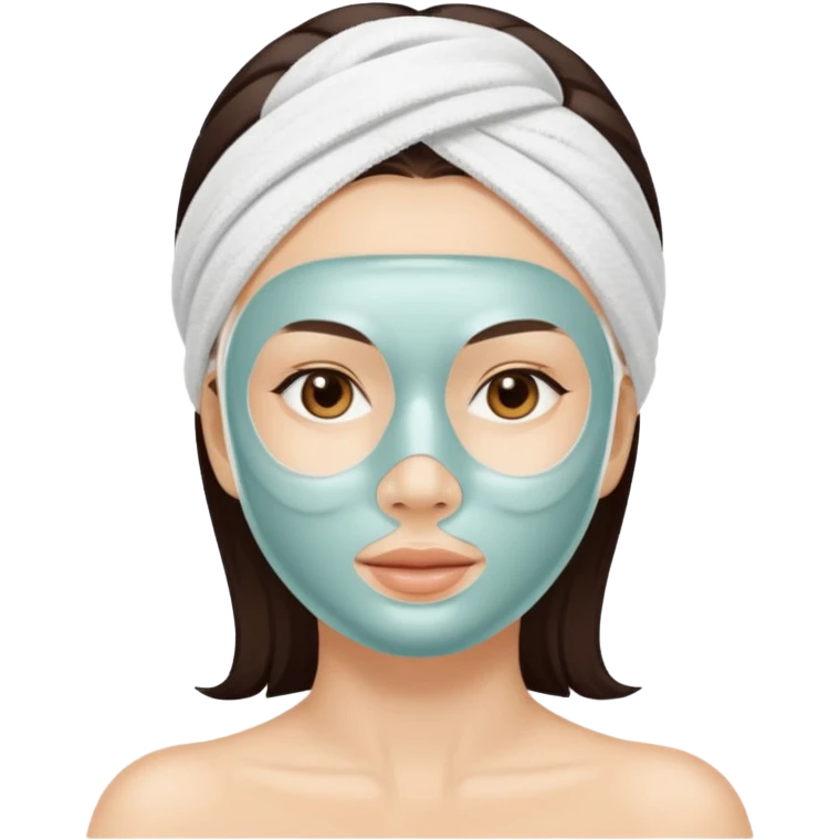 Spa mask emoji