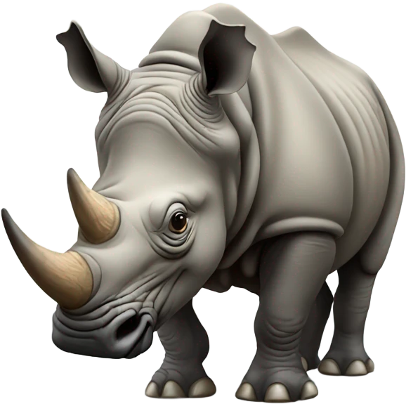african rhinoceros  emoji