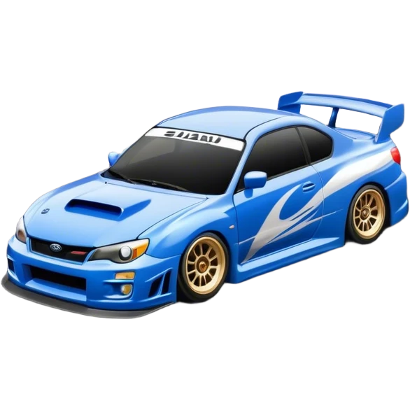 Subaru drifting emoji