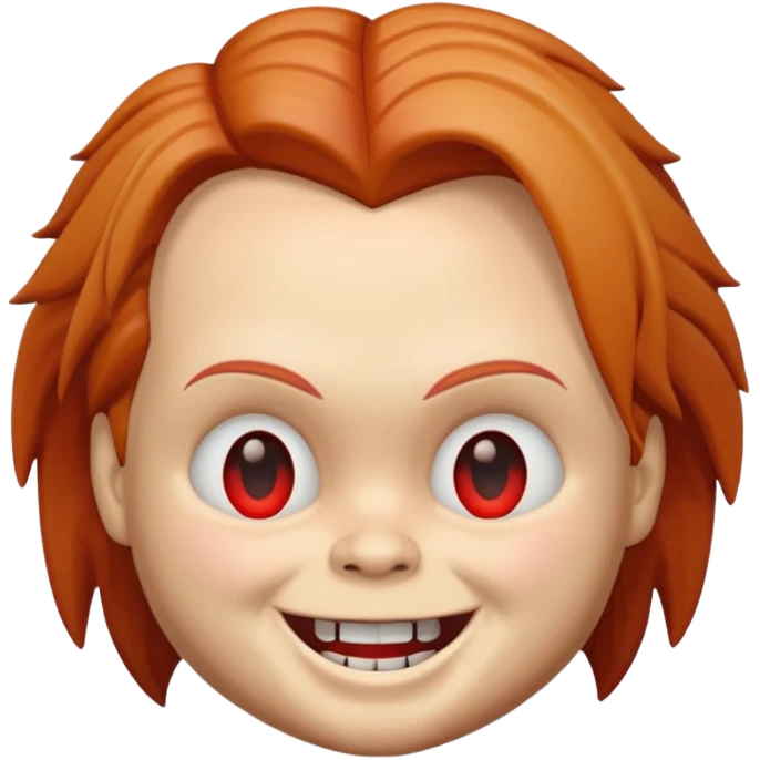 Un emojin de chuky emoji