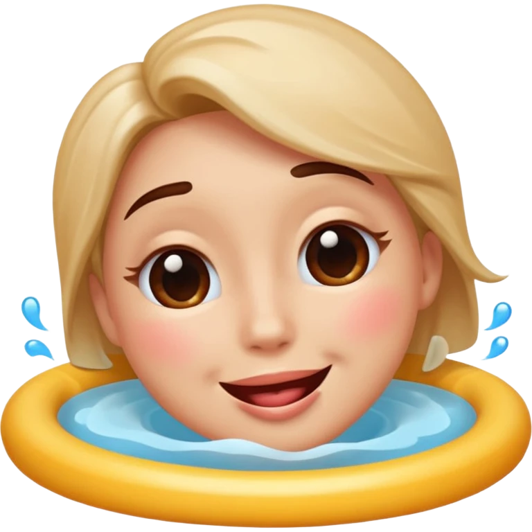 A single emoji that's feeling a whirlpool of happiness. Blushing and feeling in love. Grinning and smiling and making a kissy face. Something sweet and perfect to send to someone you love. Not a familiar love something deep and profound. Something unique. emoji