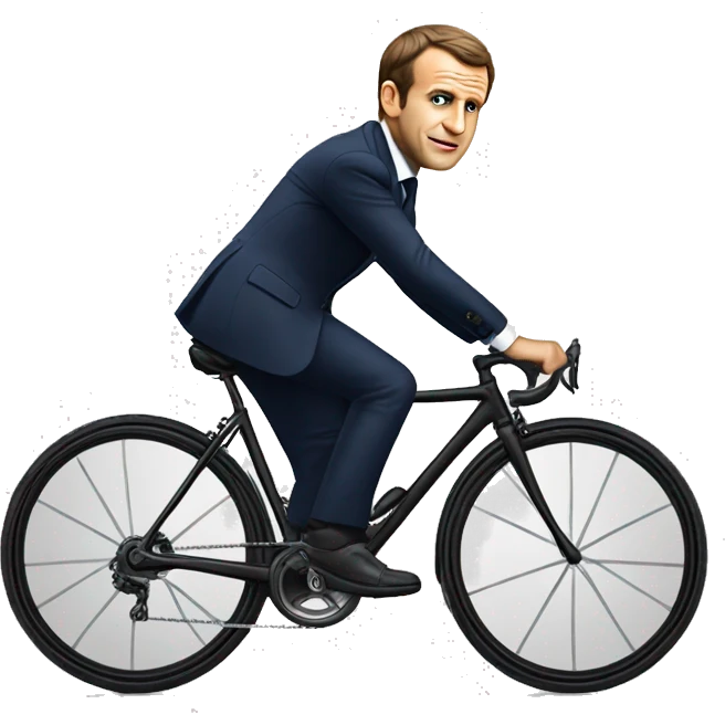 macron en velo emoji