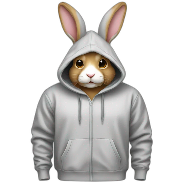Rabbit Hoodie emoji