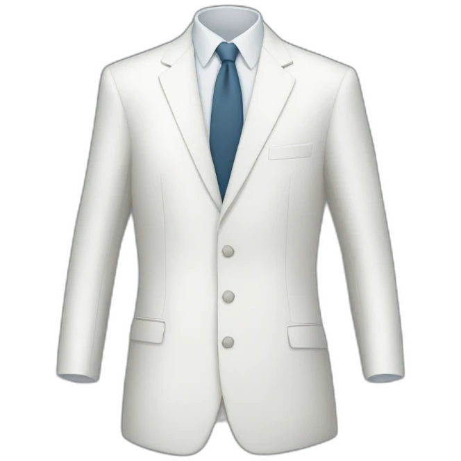 white man suit emoji