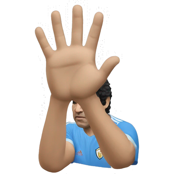 maradona hand of god emoji