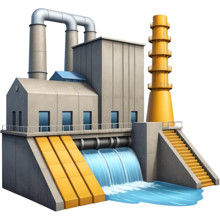 hydroelectric power station emoji