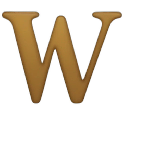 letter W emoji