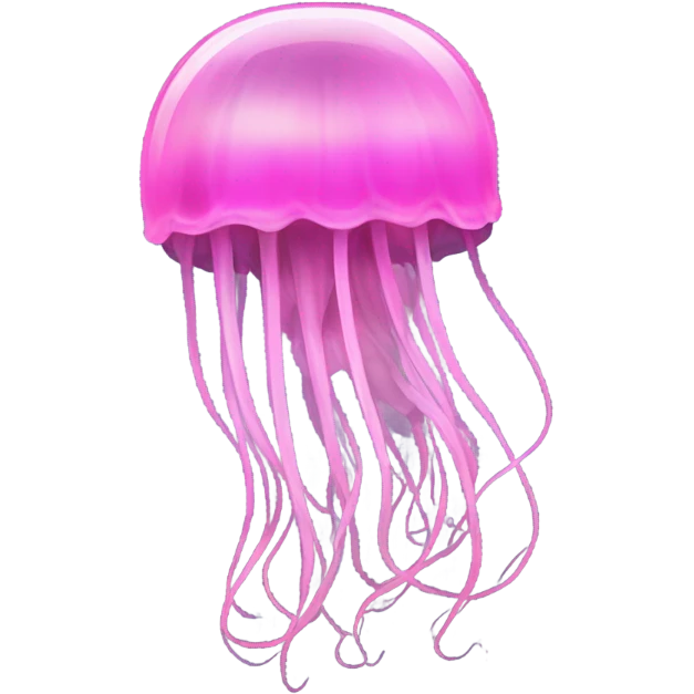 Pink jellyfish ￼ emoji