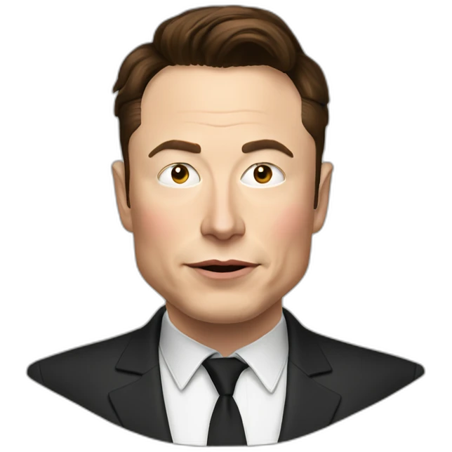 Elon musk middle f i n g e r emoji