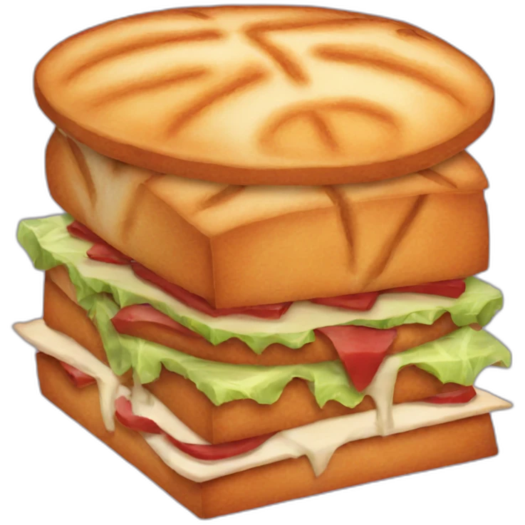 basketball sandwich emoji